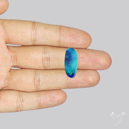 Australian Lightening Ridge Opal (Backed)