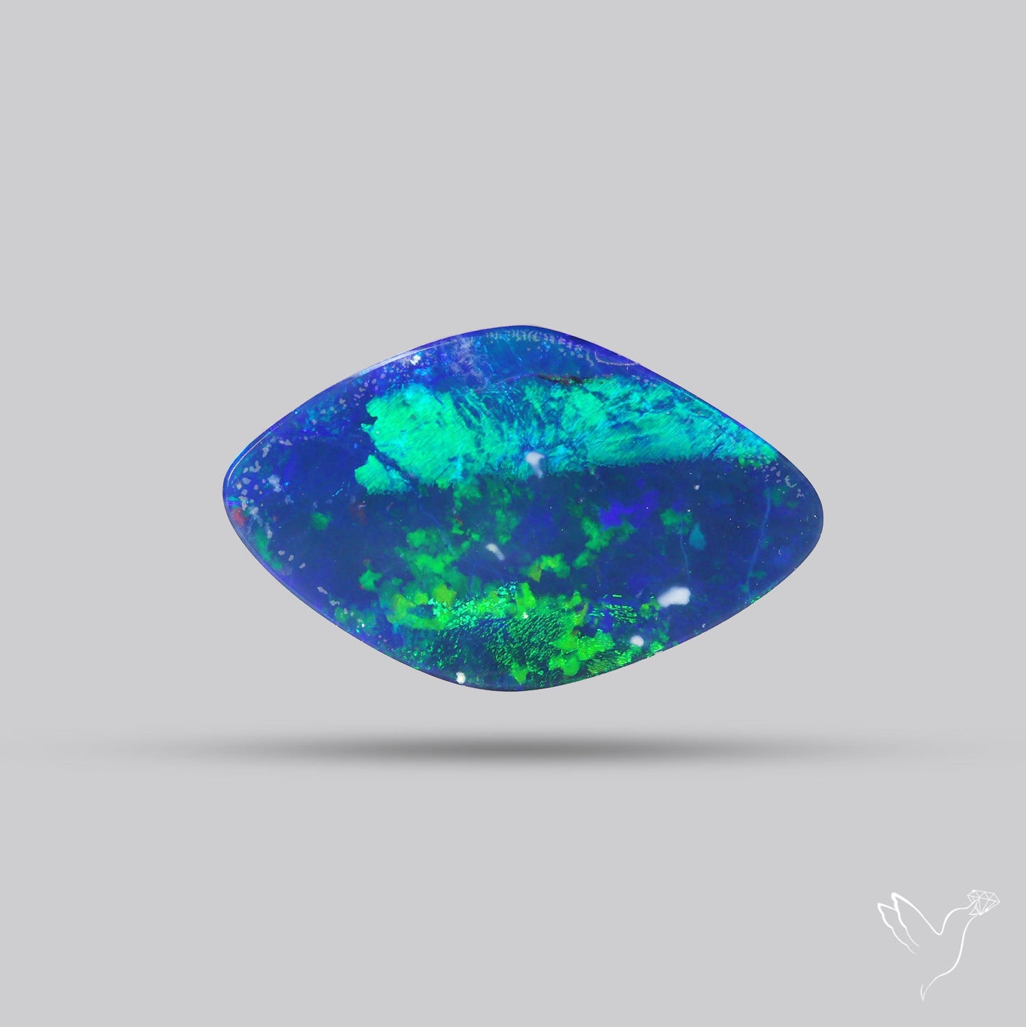 Australian Lightening Ridge Opal (Backed)