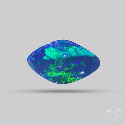 Australian Lightening Ridge Opal (Backed)