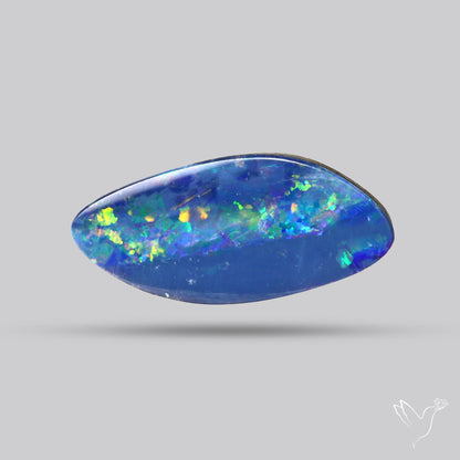 Australian Lightening Ridge Opal (Backed)