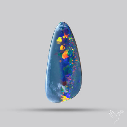 Australian Lightening Ridge Opal (Backed)