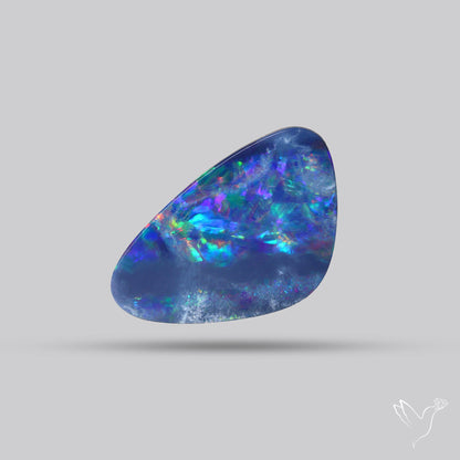 Australian Lightening Ridge Opal (Backed)