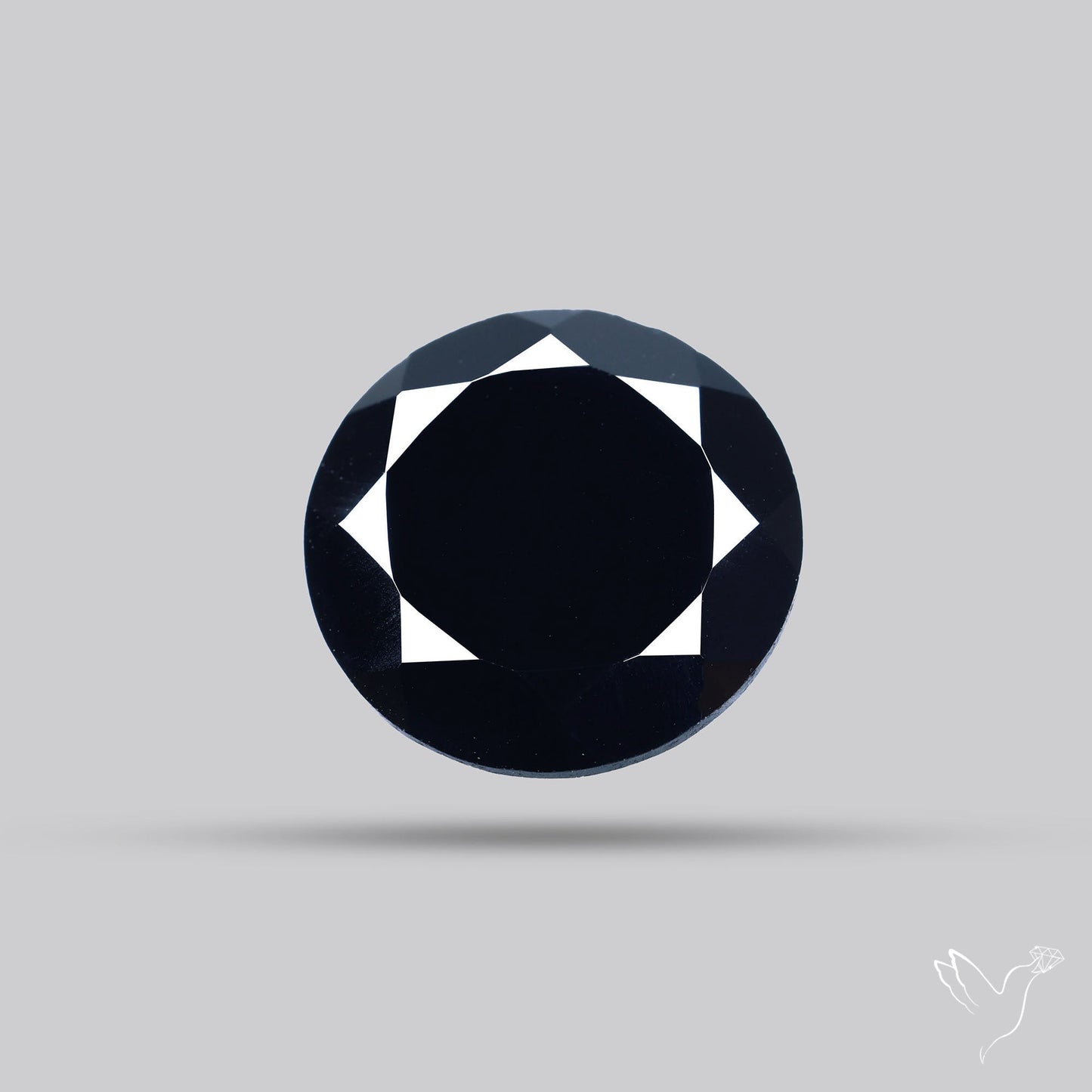 Faceted Black Spinel