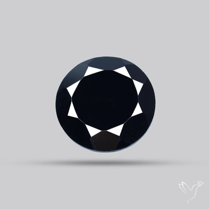 Faceted Black Spinel