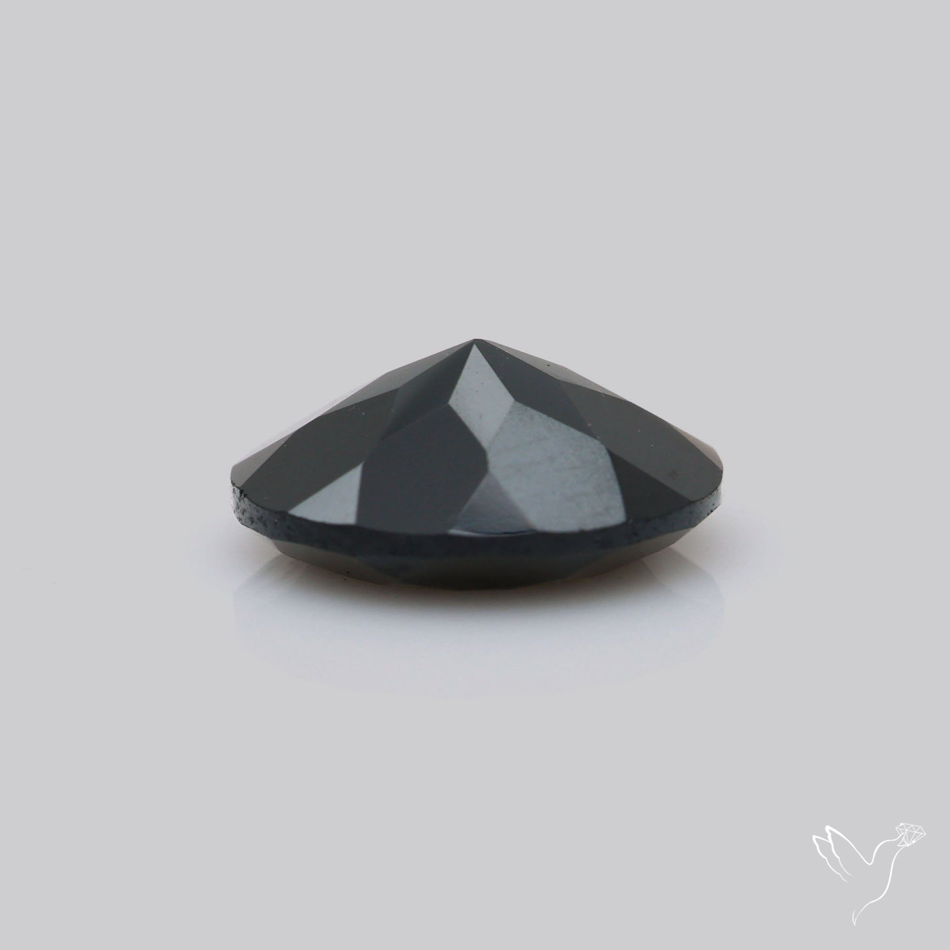 Faceted Black Spinel
