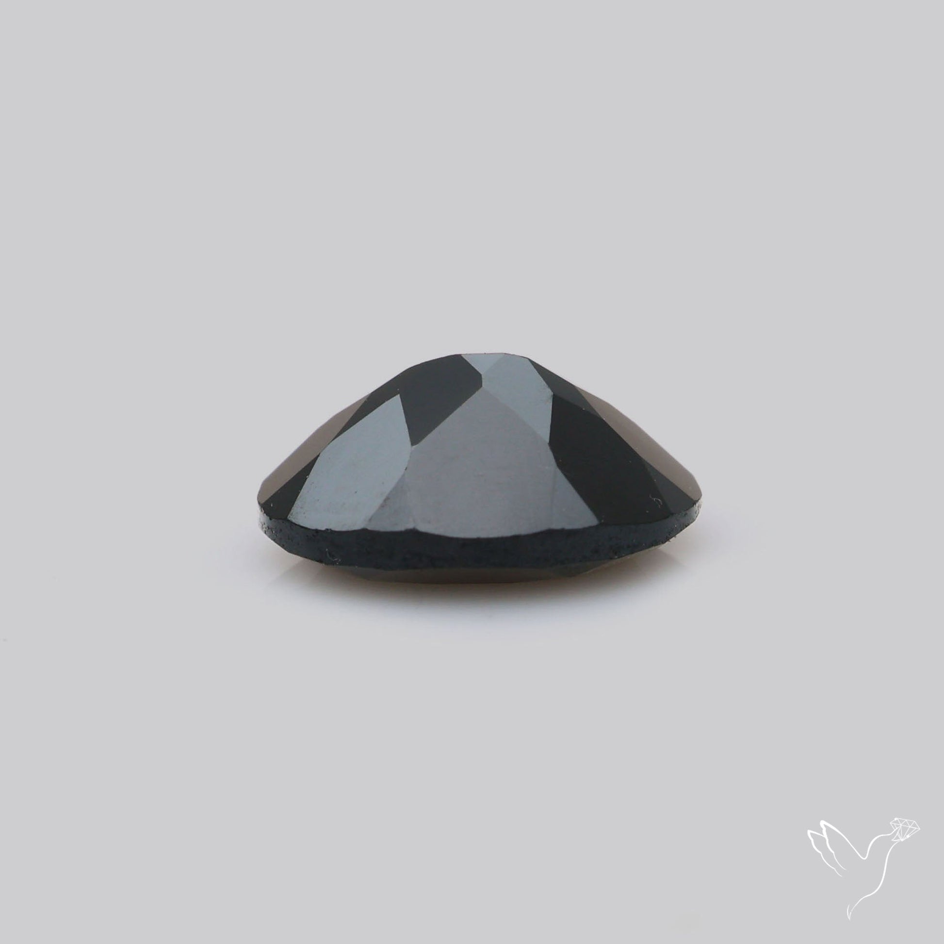 Faceted Black Spinel