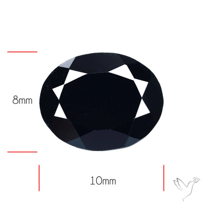 Faceted Black Spinel