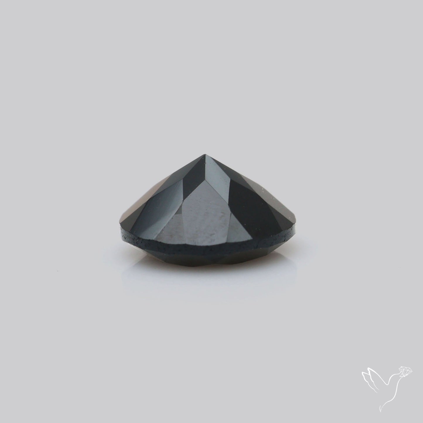 Faceted Black Spinel