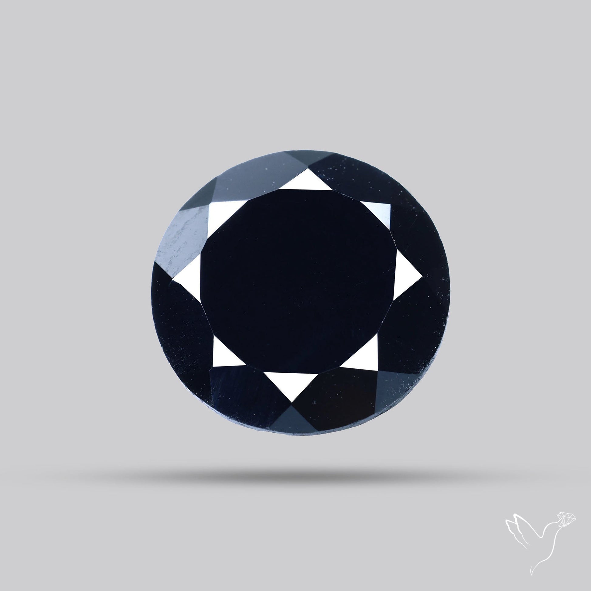 Faceted Black Spinel