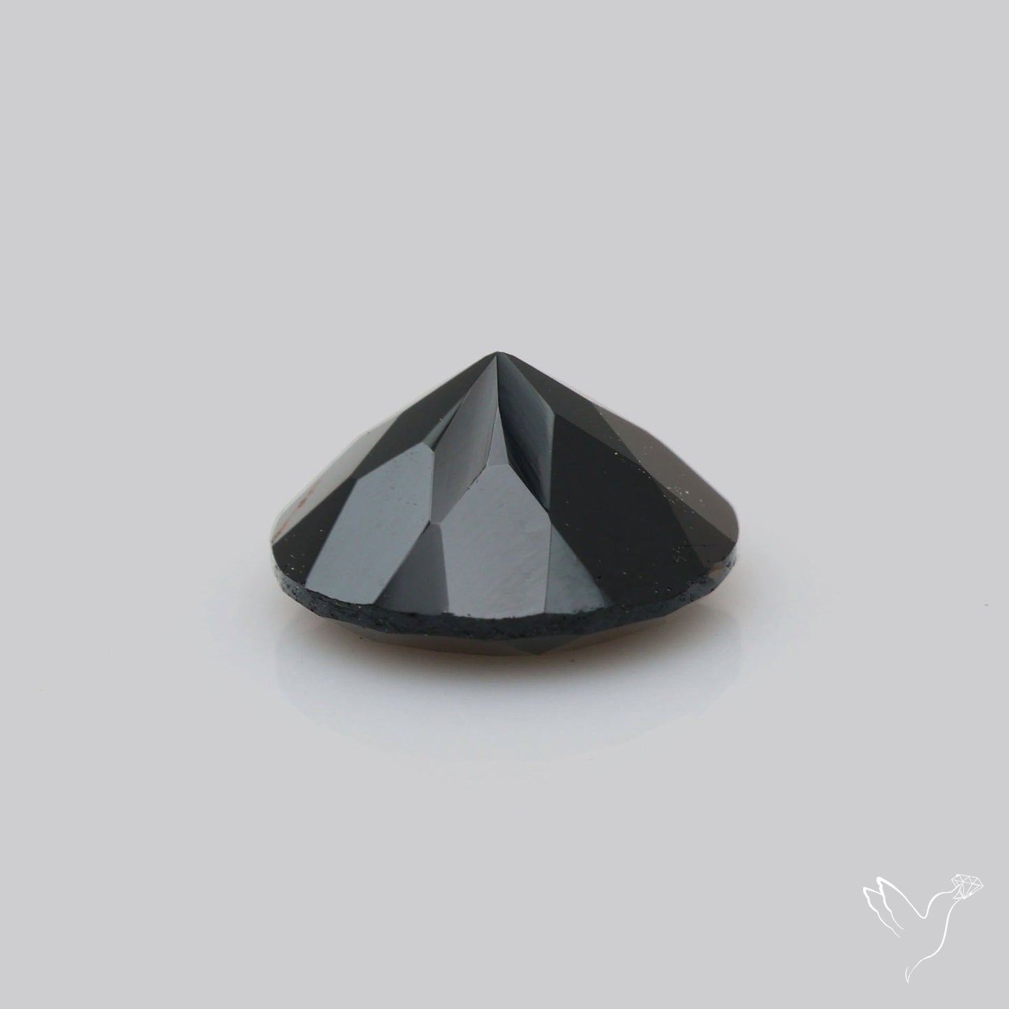Faceted Black Spinel