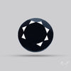 Faceted Black Spinel