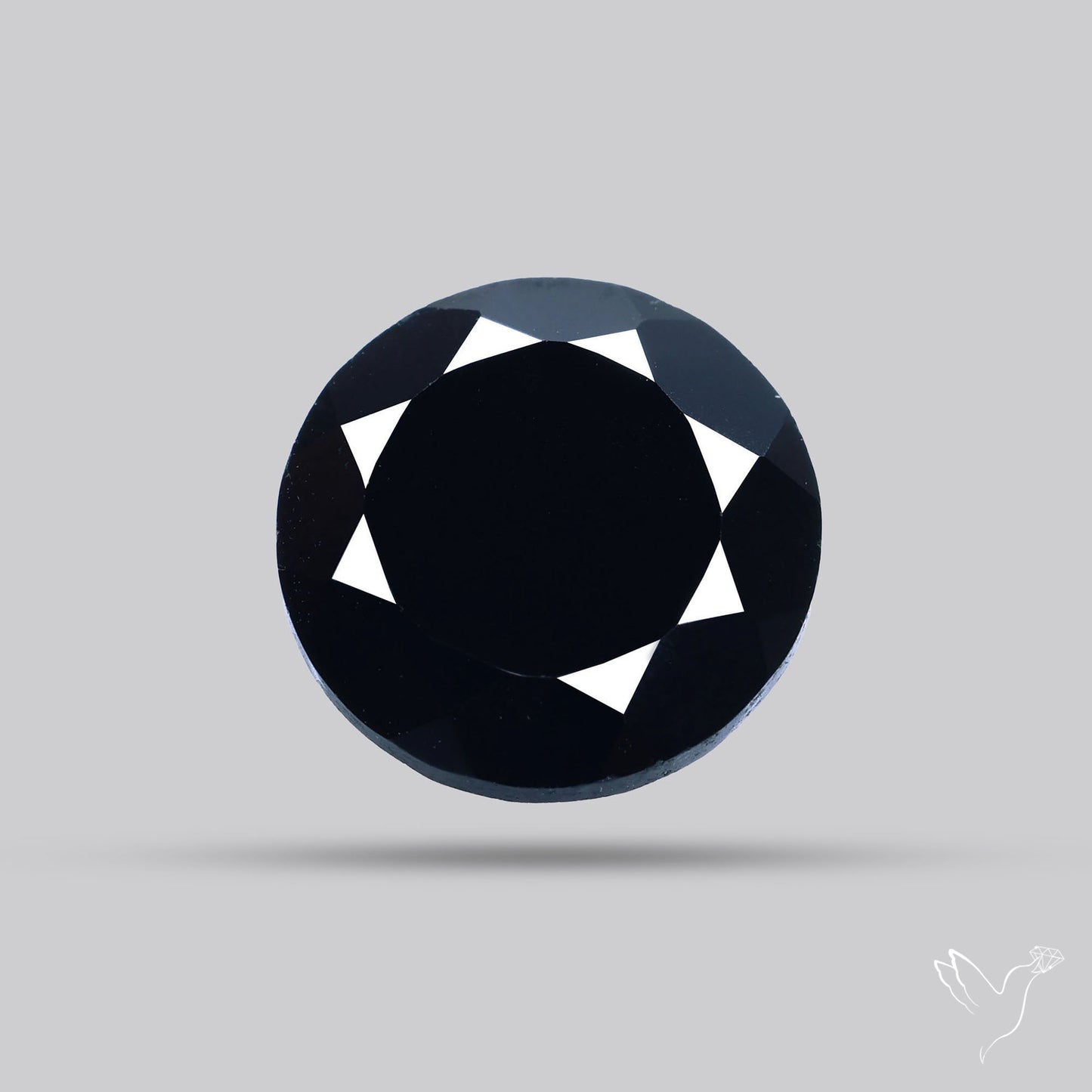 Faceted Black Spinel