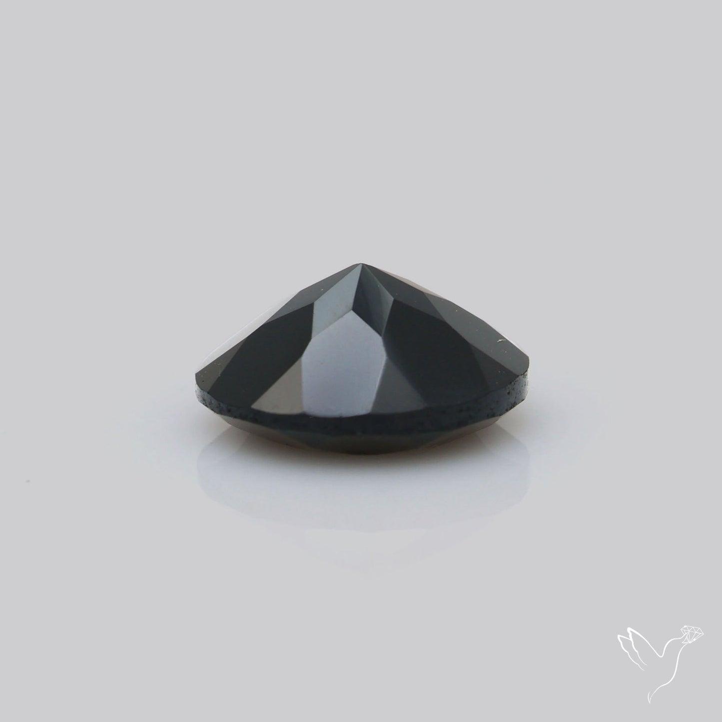 Faceted Black Spinel