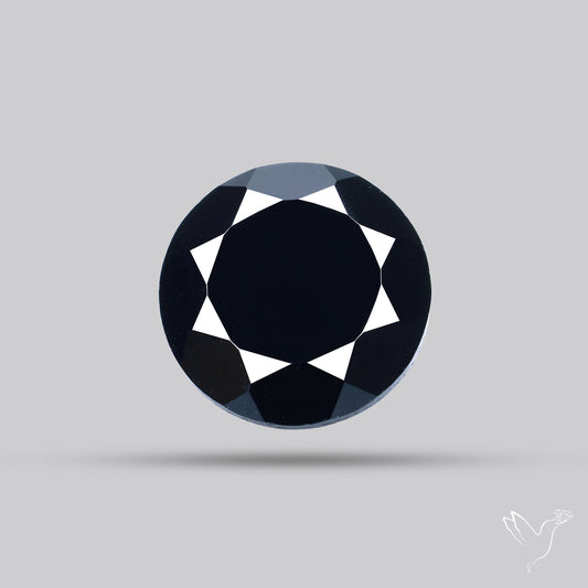 Faceted Black Spinel