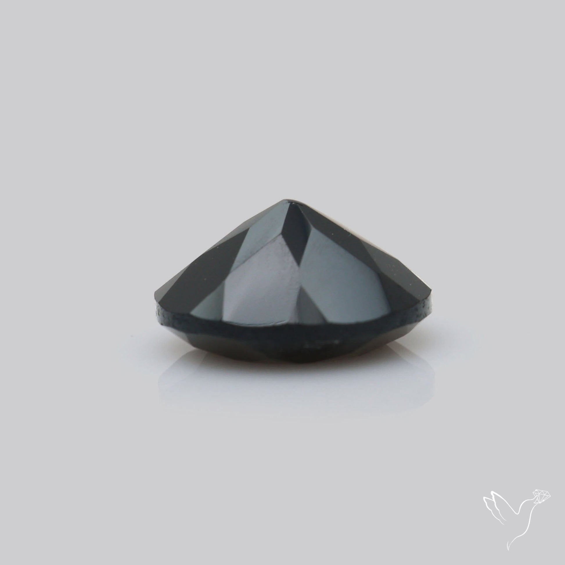 Faceted Black Spinel