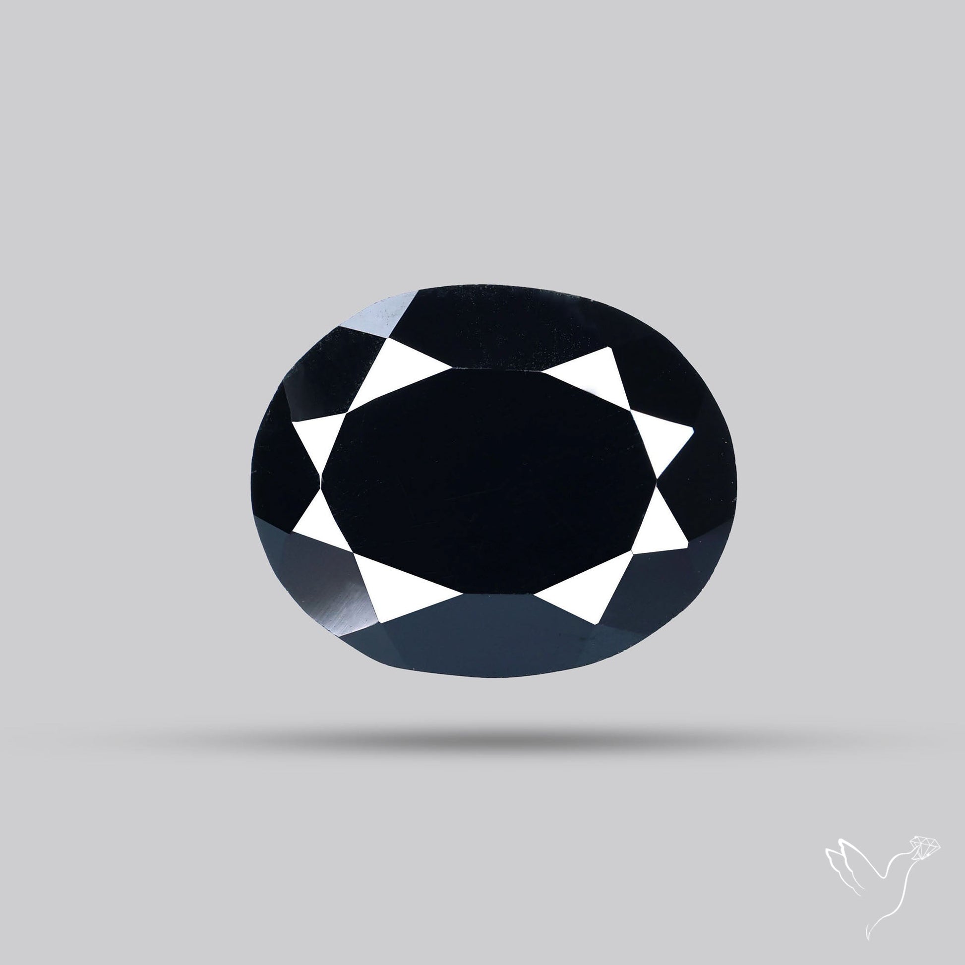 Faceted Black Spinel