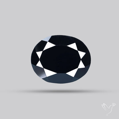 Faceted Black Spinel