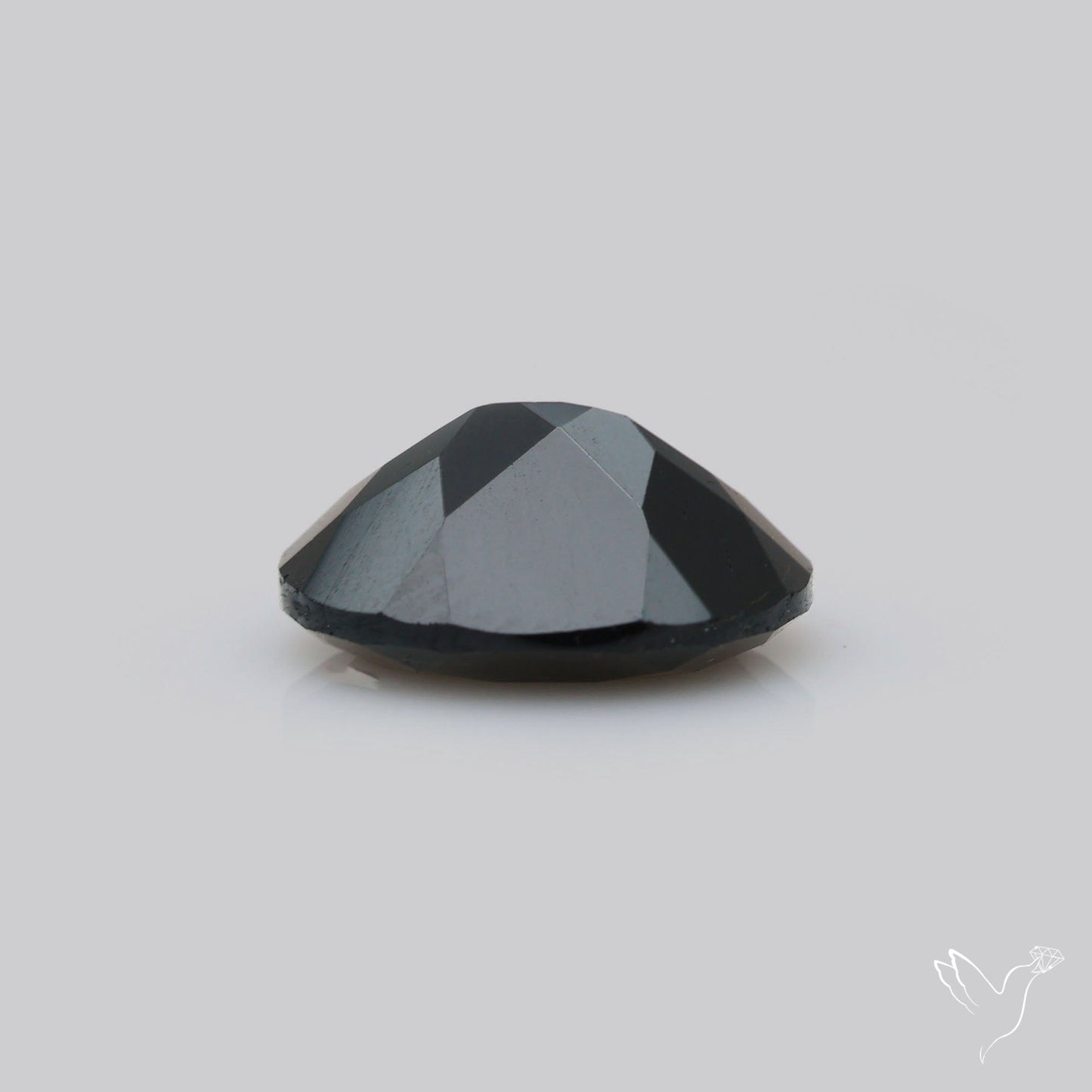 Faceted Black Spinel