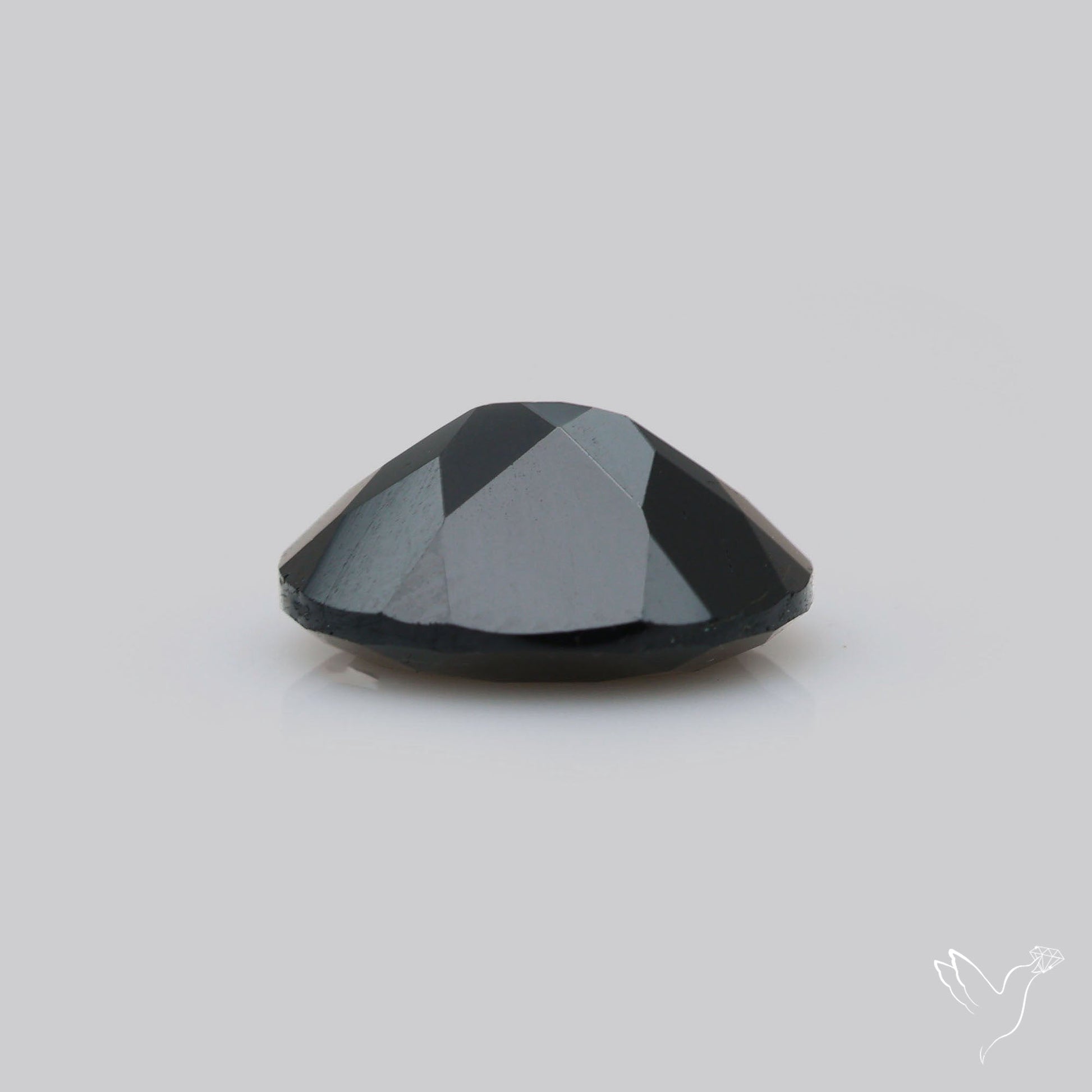 Faceted Black Spinel
