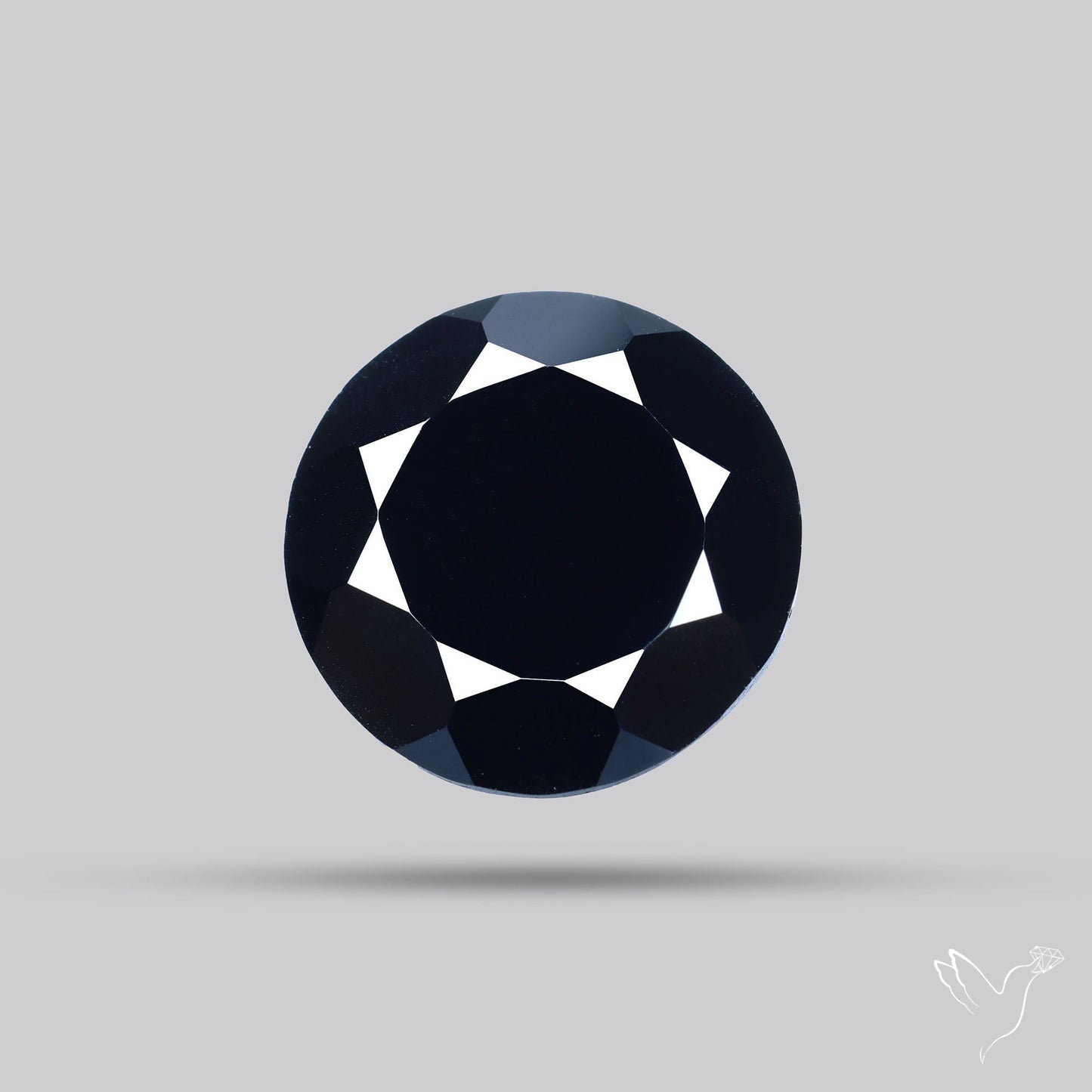Faceted Black Spinel