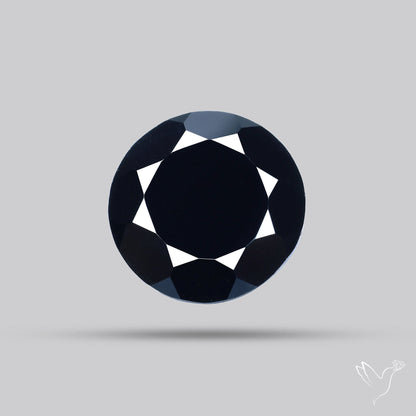 Faceted Black Spinel