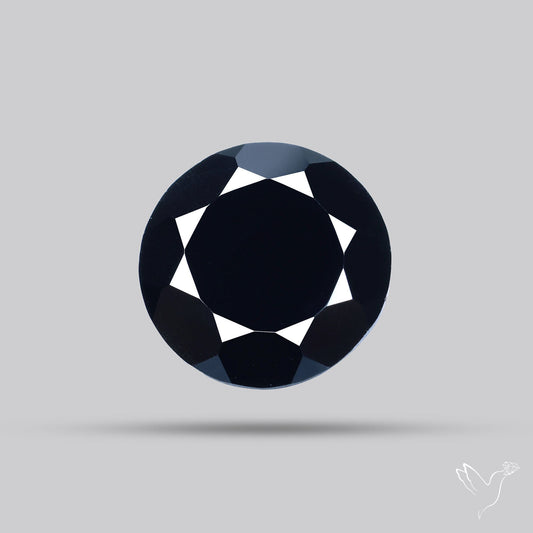 Faceted Black Spinel