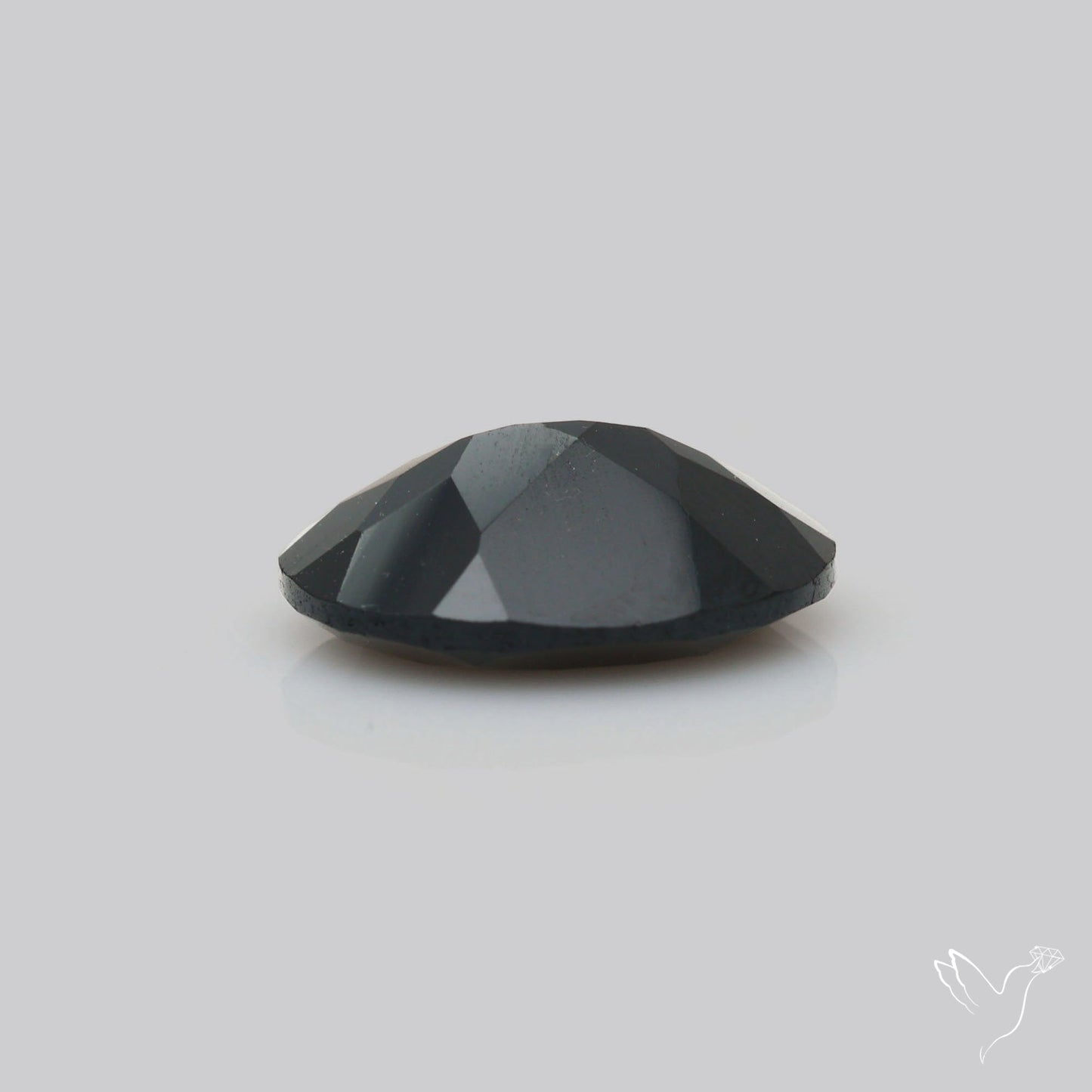 Faceted Black Spinel