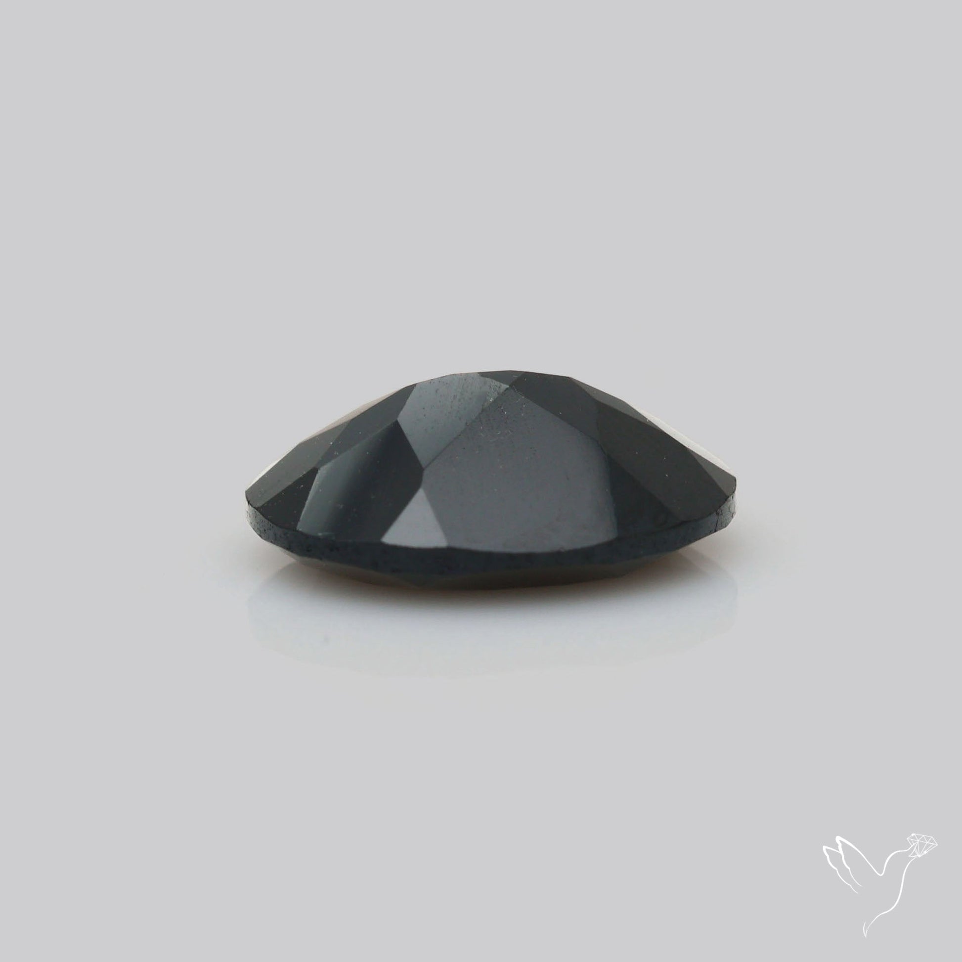 Faceted Black Spinel