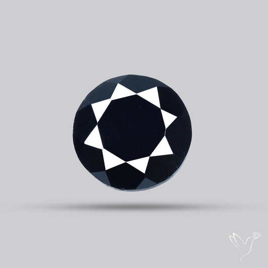 Faceted Black Spinel