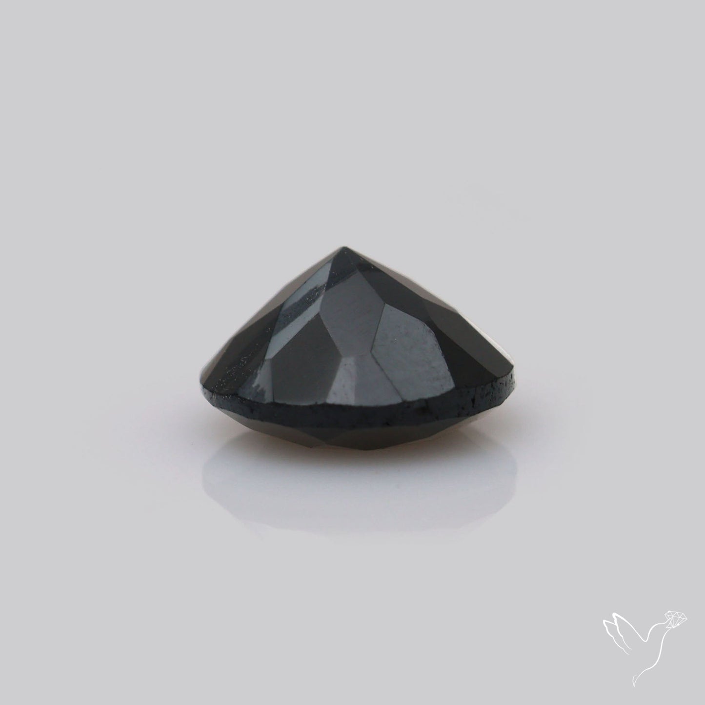 Faceted Black Spinel