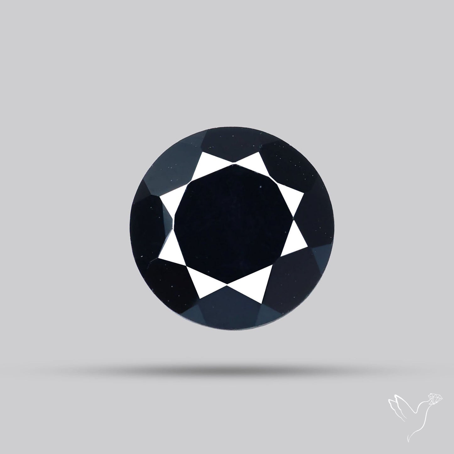 Faceted Black Spinel