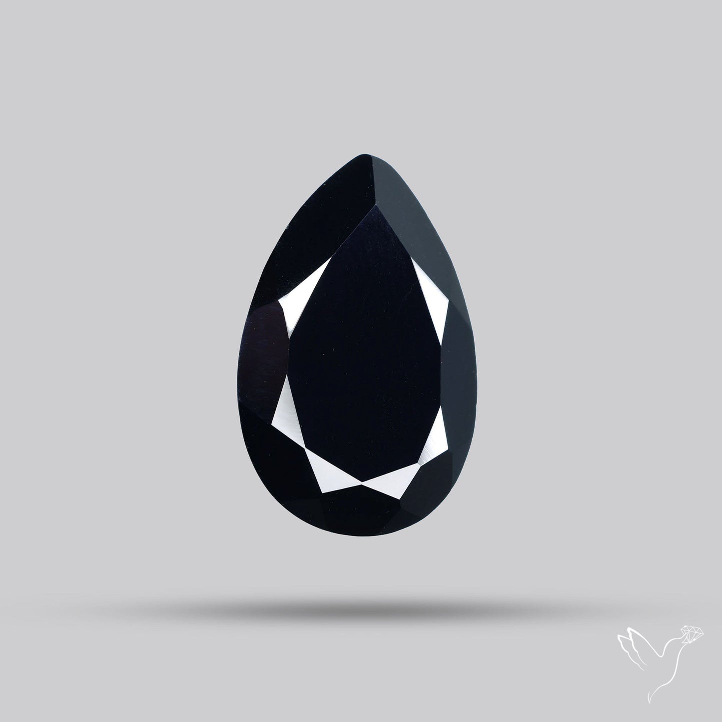 Faceted Black Spinel