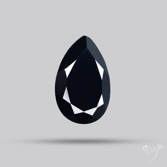 Faceted Black Spinel