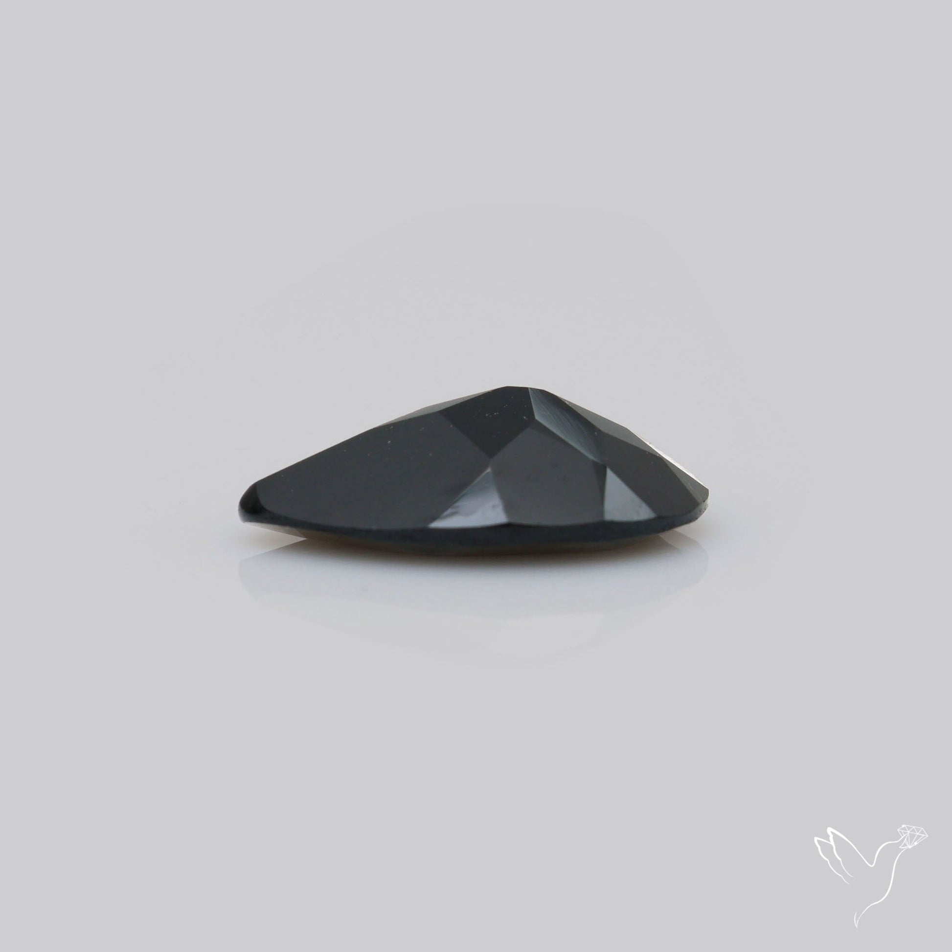 Faceted Black Spinel