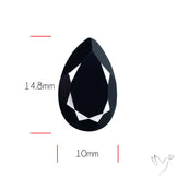 Faceted Black Spinel
