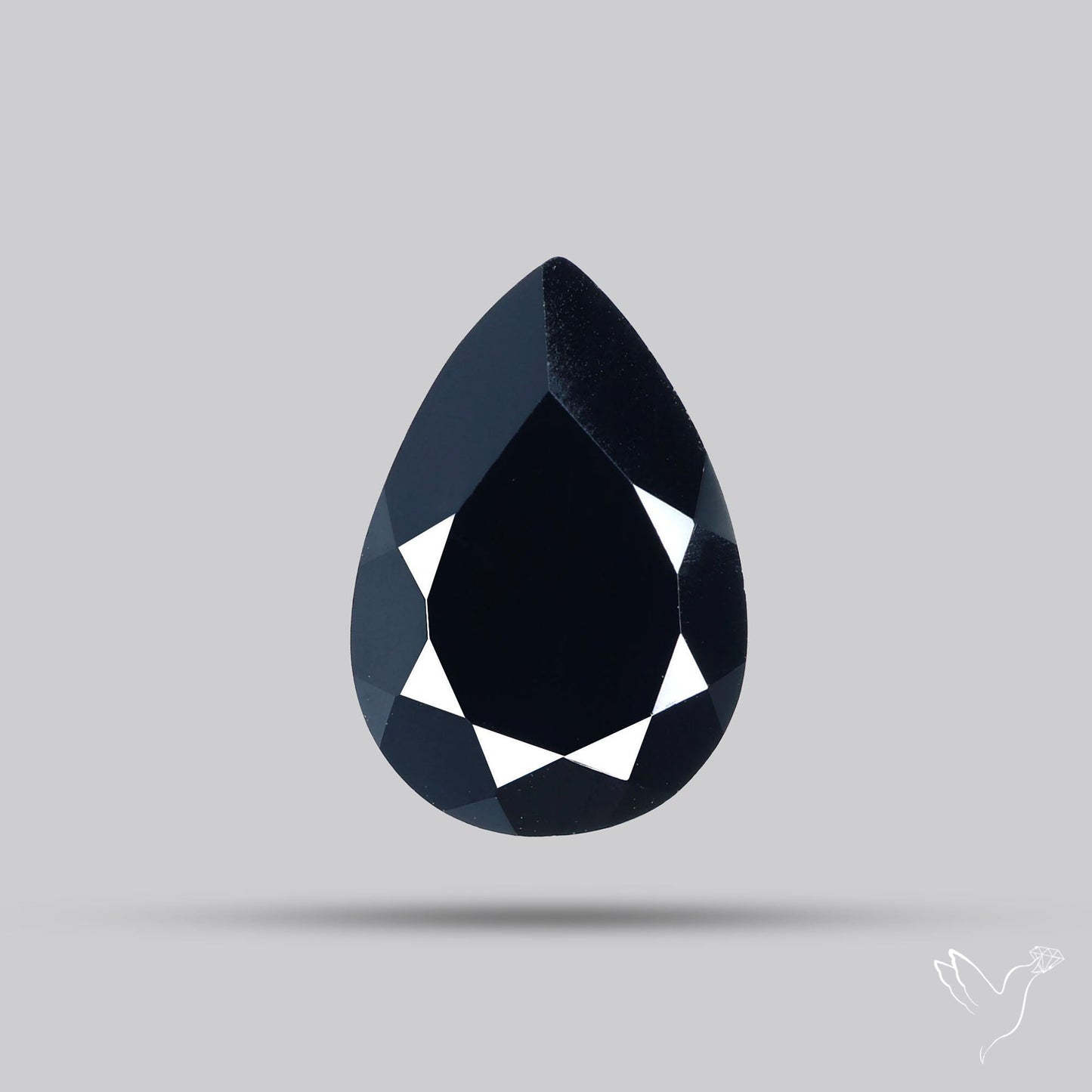 Faceted Black Spinel