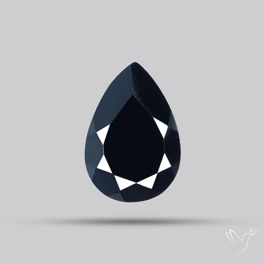 Faceted Black Spinel