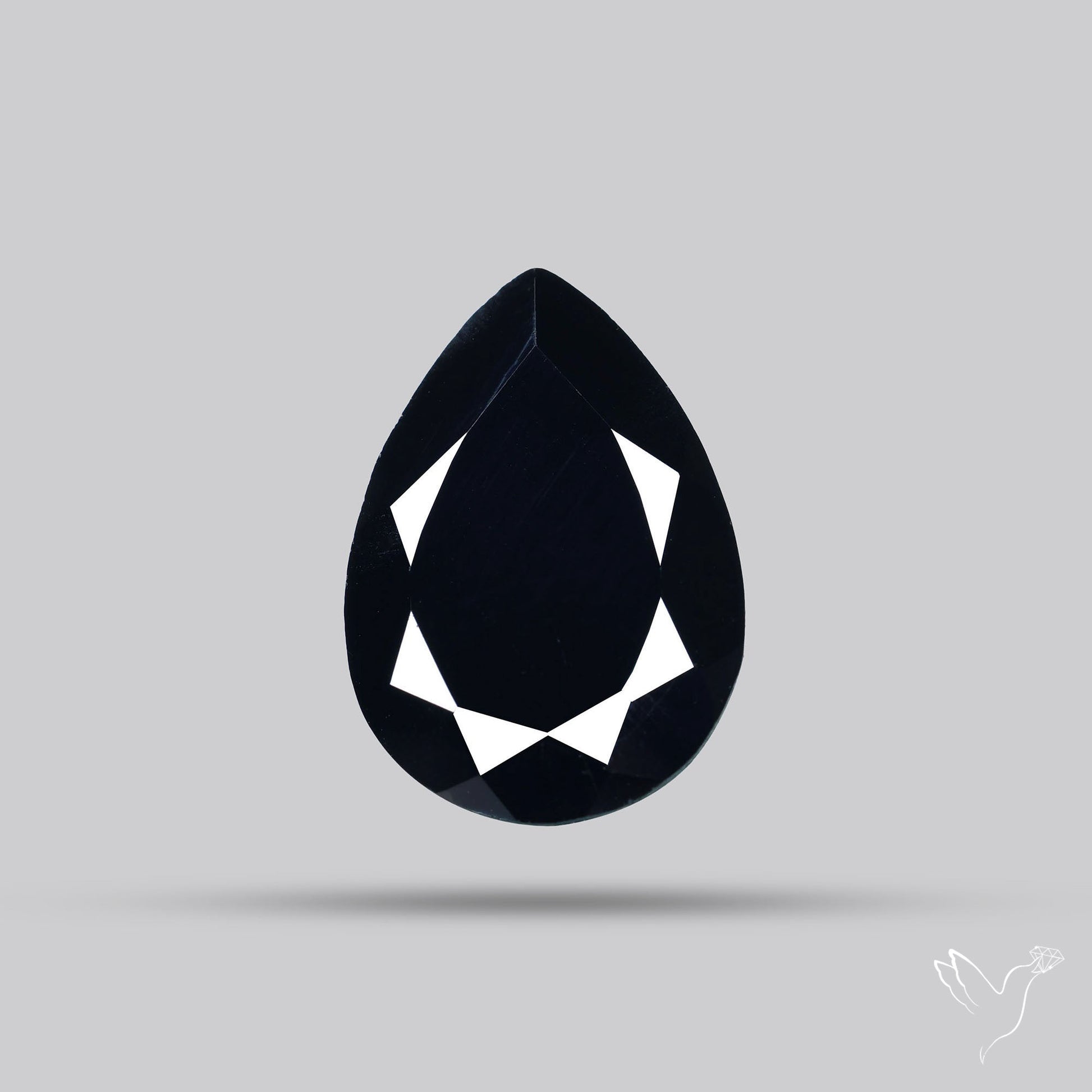 Faceted Black Spinel