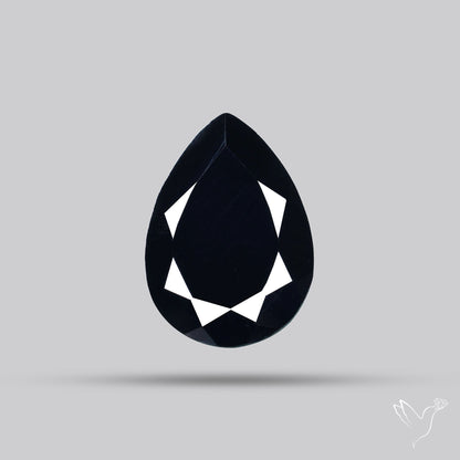 Faceted Black Spinel