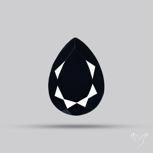 Faceted Black Spinel