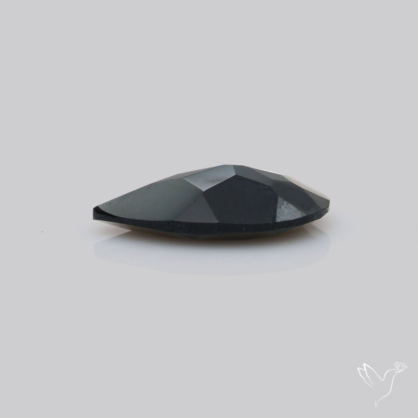 Faceted Black Spinel