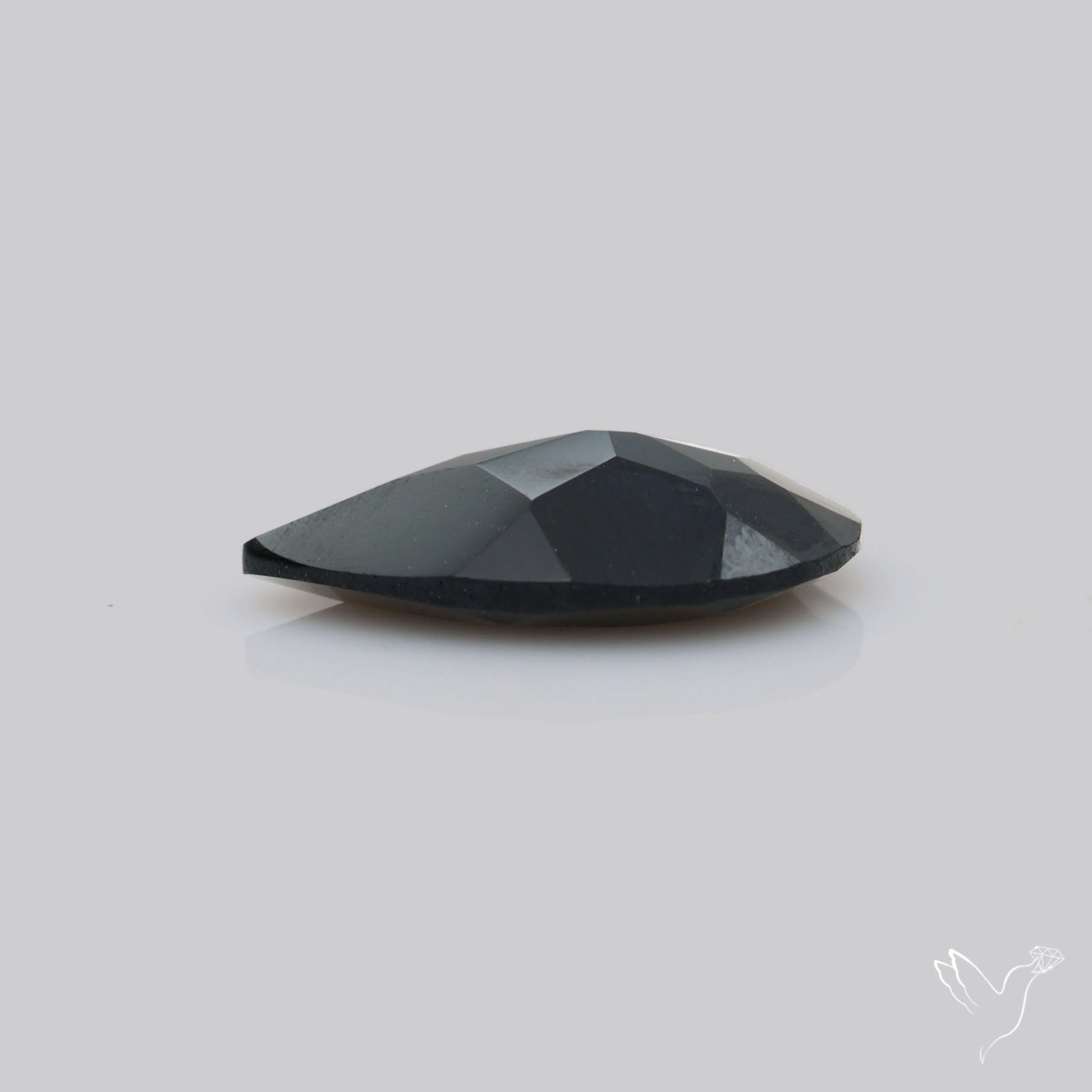 Faceted Black Spinel