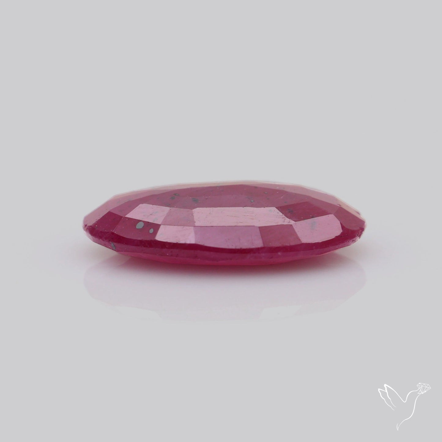 Faceted Natural Indian Ruby