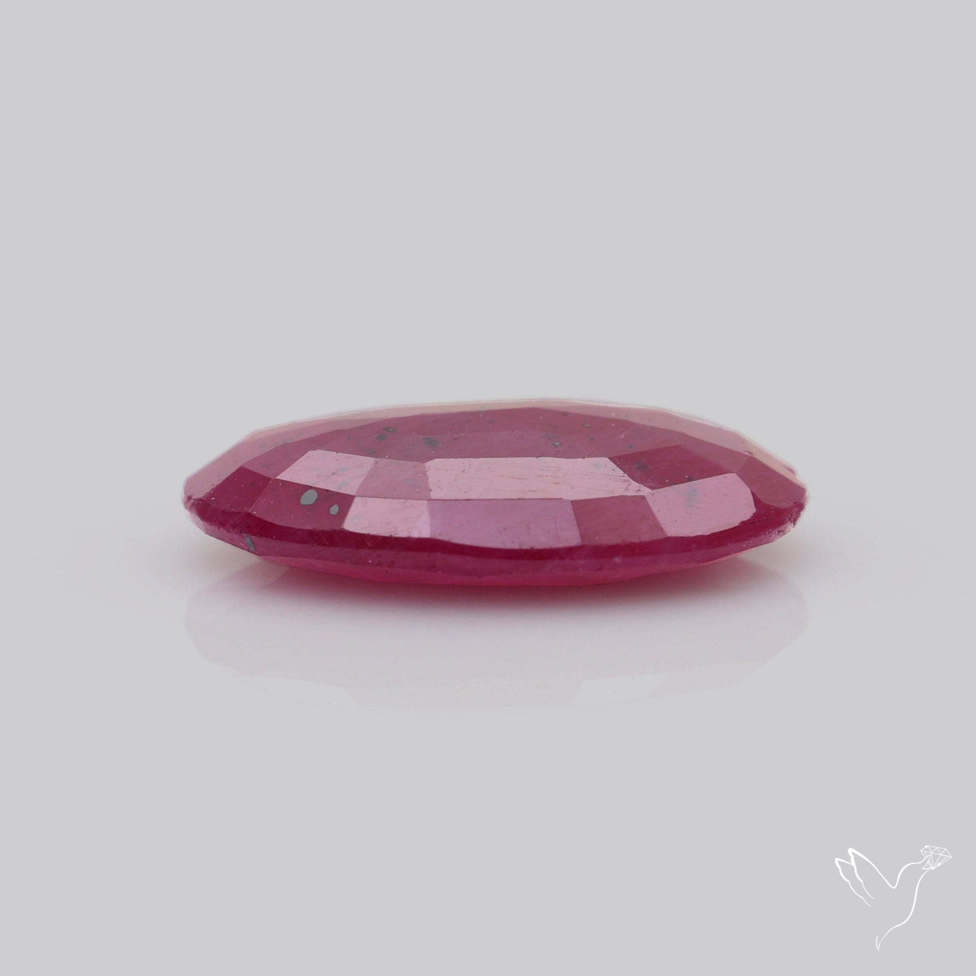 Faceted Natural Indian Ruby