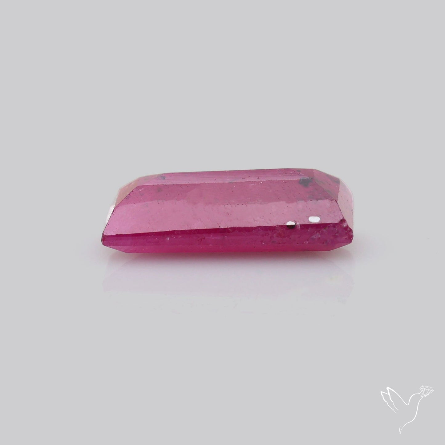 Faceted Natural Indian Ruby