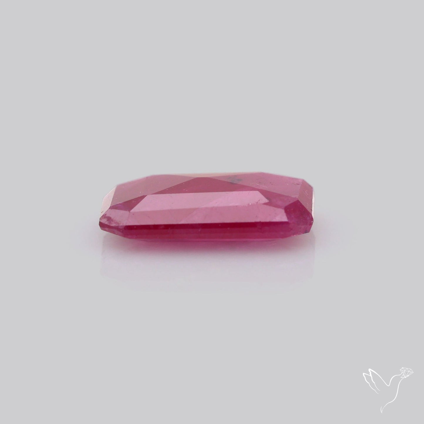 Faceted Natural Indian Ruby