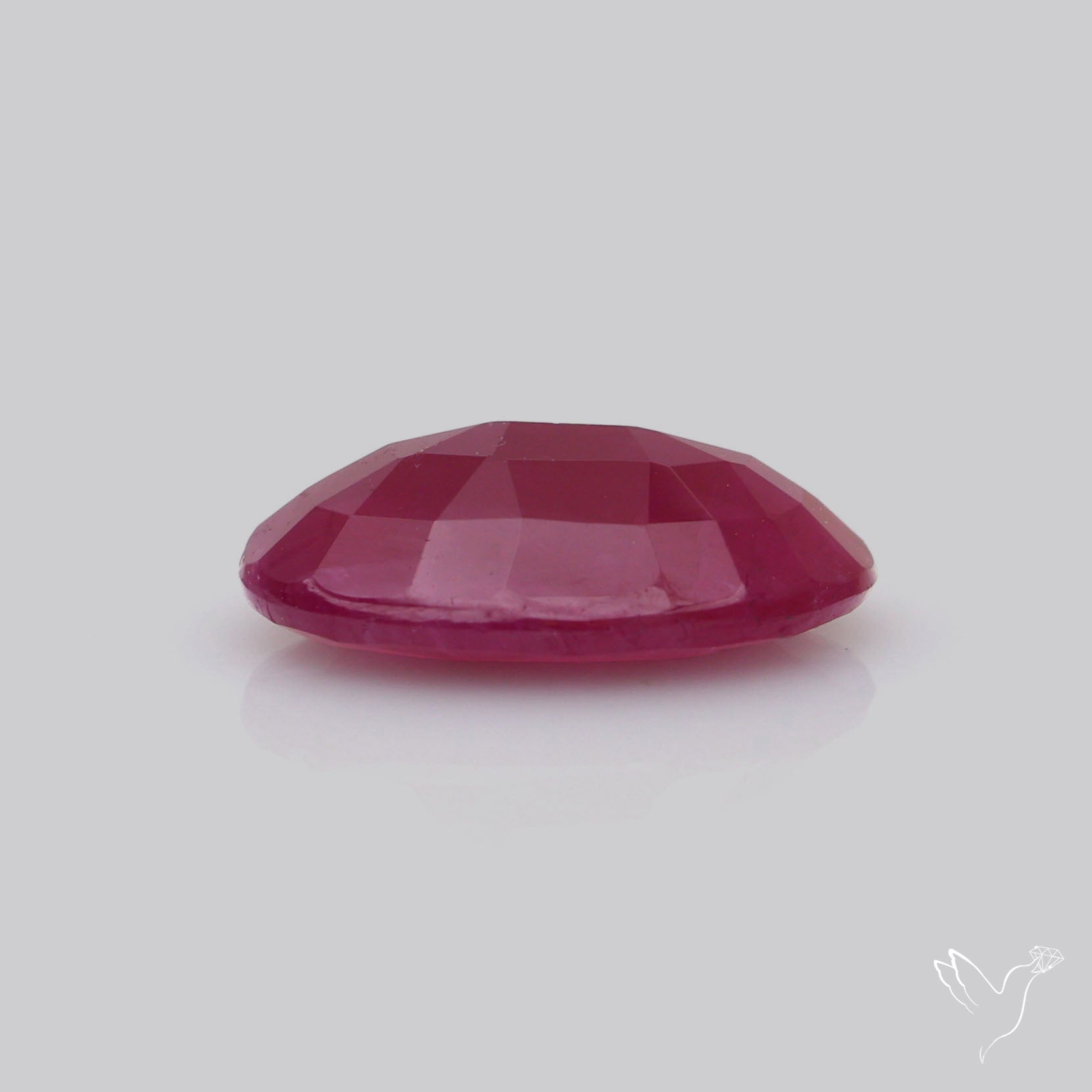 Faceted Natural Indian Ruby