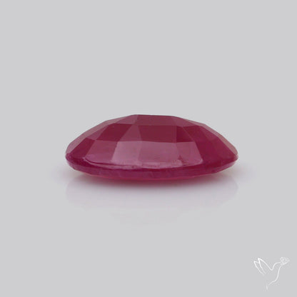 Faceted Natural Indian Ruby