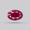 Faceted Natural Indian Ruby