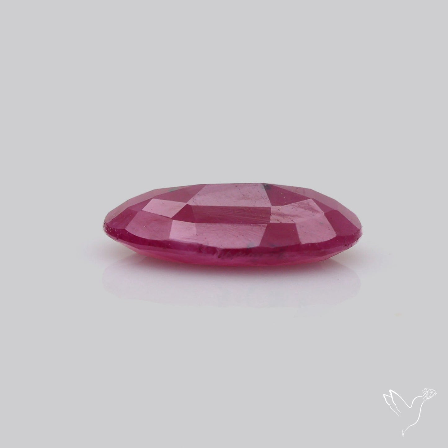 Faceted Natural Indian Ruby